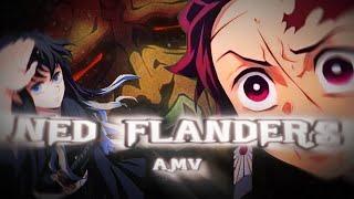 Ned Flanders  |A Demon Slayer AMV|