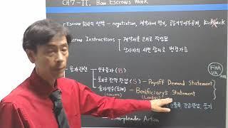 [미국 부동산 강의] Ch7 II. 에스크로 업무 (How Escrows Work)