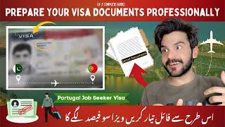 Step-by-Step Guide | Portugal Job Seeker Visa Application Documents | Visa Update 2023