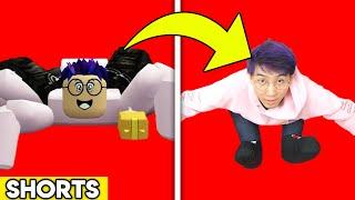 ROBLOX WITH ZERO BUDGET! (MISS ANI TRON OBBY AND ROBLOX SPIDER!!)  #shorts
