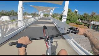 Wheelies on my SE Fast Ripper 29 Inch Geared BMX Bike in Florida - POV