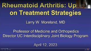 Rheumatoid Arthritis: Update on Treatment Strategies | Larry W. Moreland, MD