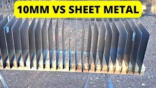 10mm vs Sheet Metal - Xtreme Penetrator, JHP, FMJ, Buffalo Bore Heavy Outdoorsman