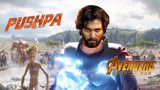 Avengers Infinity War Pushpa The Rise Feat. Hera Pheri