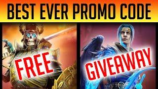 LEGENDARY PROMO CODE FOR NEW PLAYERS & INSANE NEW ACCOUNT GIVEAWAY! | Raid: Shadow Legends