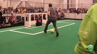 RoboCup 2018 - Tech United vs. Humans