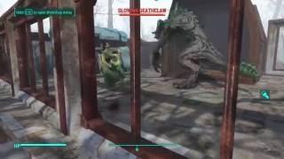 Fallout 4 - "How to get rid of Marcy Long" (with a Deathclaw)