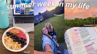 summer week in my life vlog  *friends, tanning, shopping, hauls*