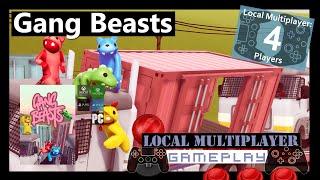 Gang Beasts [4K] 4 Player Local Multiplayer Series X - Gameplay