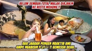 BELUM SEMBUH TOTAL !! DUO JAGOAN NGABISIN 9 JT++ BUAT NRAKTIR AMI DI RESTO MEHONG !! AAWW LOVE U