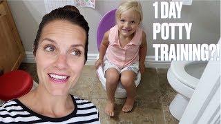  HOW TO POTTY TRAIN A TWO-YEAR-OLD TODDLER GIRL IN ONE DAY 