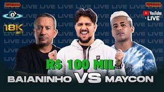 BAIANINHO x MAYCON - R$ 90.000- AO VIVO - JOGO MAIS CARO DO ANO - 07/09/2024