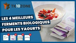 Les 4 meilleurs ferments biologiques pour les yaourts