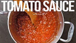 Best Everyday Tomato Sauce Recipe | SAM THE COOKING GUY