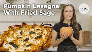 Pumpkin Lasagna with Fried Sage | Food52 + Vitamix