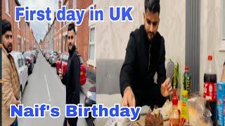 First day in Uk &Naif's Birthday#birthdaycelebration #uk #derby #derbyday #kashmirirang #despardes