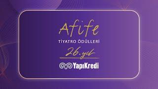 26. Yapı Kredi Afife Tiyatro Ödülleri