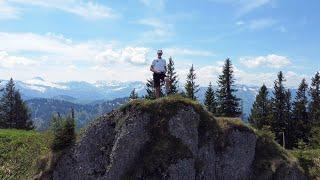 Bregenzerwald Wanderung: Herrliche Frühlingswanderung im Lecknertal auf die Rohnehöhe und den Falken