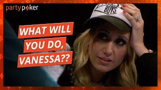 #34 - Antonio Esfanidiari v Vanessa Rousso | Top 100 Greatest Poker Moments | partypoker