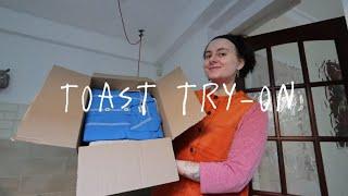 toast clothing try-on haul