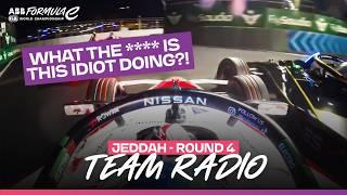 "He Left Me NO Room!"  | 2025 Jeddah E-Prix Round 4 Team Radio