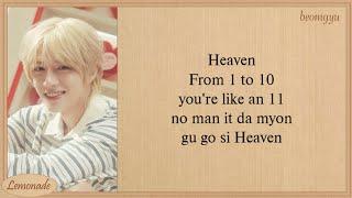 TXT Heaven Easy Lyrics