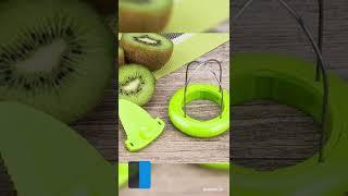 kiwi cutter peeler - stainless steel kiwi easy peeler cutter knife dig kitchen tool|#shorts