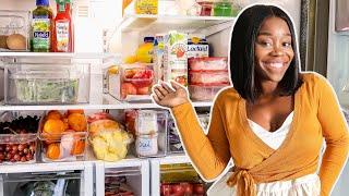 FRIDGE DEEP CLEAN & FULL ORGANIZATION| WHAT'S IN MY FRIDGE/PANTRY| GROCERY HAUL