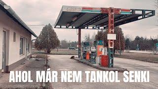 Elhagyatott benzinkút ahol már nem tankolnak...