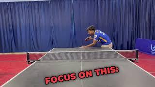 The SECRET behind Consistent Table Tennis Service