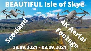 Beautiful Isle Of Skye - Scotland by Drone.20 Breathtaking Locations. 28.08.2021 - 02.09.2021.