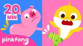 Mix - Wo ist mein schwänzchen?ㅣKinderlieder von Baby-HaiㅣBaby Shark DeutschㅣPinkfong Kinderlieder