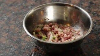 How to Make Filling for Chinese Dumplings : Asian Cuisine