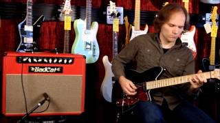 2015 Bad Cat Hot Cat 30 1x12 combo amp Quick Demo