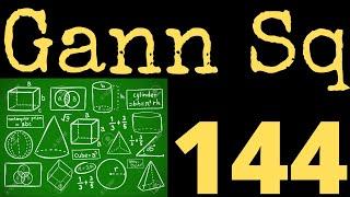 WD Gann Square of 144