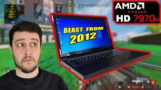 Testing a 9 Year Old Chonk of a Laptop! ( HD 7970M )