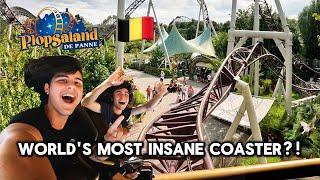 Is This the World's BEST Roller Coaster?!  Ride to Happiness! Plopsaland De Panne Europe Tour 2024