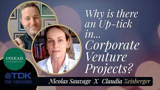 Why Is There An Up-tick in Corporate Venture Projects ? | TDK Ventures | Claudia Zeisberger