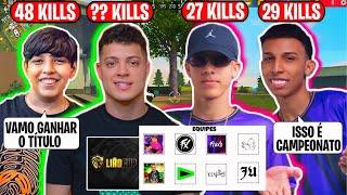 CER0L CHAM0U LUKAZIN para esse CAMP e ELE CARREGOU O TIME? 48 KILLS! ft. DAK e DREY