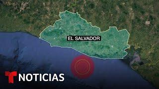 Un sismo de 6.2 sacude El Salvador, Nicaragua y Guatemala | Noticias Telemundo