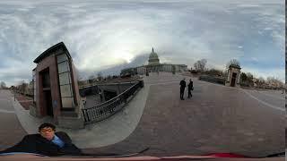 Baskis 360° video capitol building Washington DC