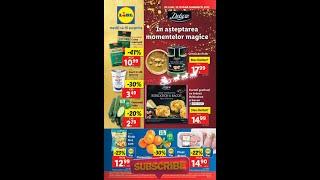 Catalog Lidl din 25 Noiembrie pana 1 Decembrie 2024 / Oferta Lidl din 25.11.2024