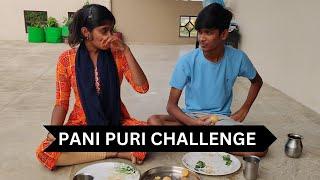 Panipuri Challenge With Loga  | Deepikaselvan | Selvansiblings