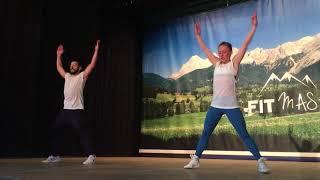 Carlos Ramirez, Iva Mojziskova - Dance aerobic - Fitmash convention