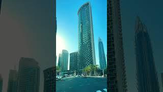 Downtown Dubai #driving #dubai #travel