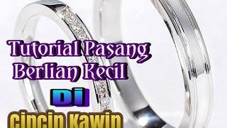 CARA PASANG BATU BERLIAN KECIL DI CINCIN KAWIN