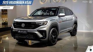 New 2025 Volkswagen Atlas Unveiled - Excellent comfort three-row SUV!