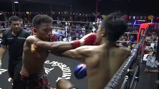 Yodkhunpon TigerMuayThai vs Ngapet ChangMuayThai @ BBQ Beatdown 148