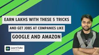 Working at Amazon and Google Was Never This Easy | LearnTube Review by Short Trick Science