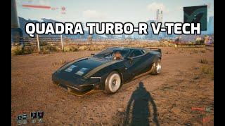 Cyberpunk 2077 Quick Car Review - Quadra Turbo-R V-Tech